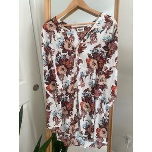 Show Me Your Mumu Oversized Floral Shirtdress